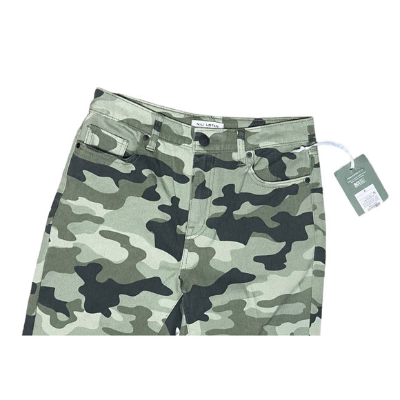 NILI LOTAN for TARGET Women's Camo Print High-Rise Ankle Skinny Jeans NWT Size 4 - Picture 3 of 9